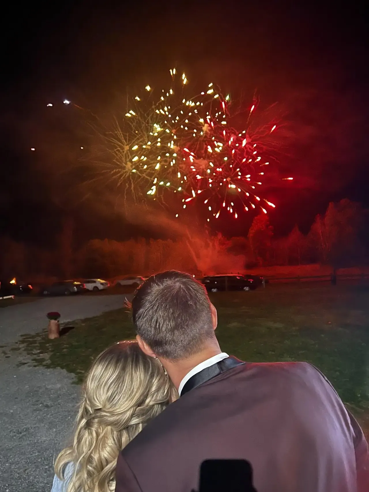 fireworks at the old carter barn